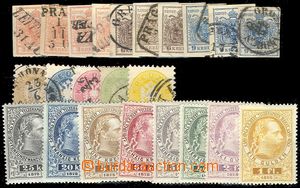 73271 - 1850-74 comp. 10 pcs of stamps the first issue., 5 pcs of st