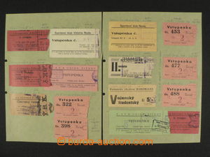 73324 - 1933-36 ADMISSION TICKETS / SPORT  collection of ca. 50 pcs 