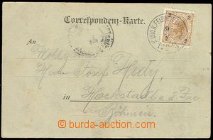 73341 - 1899 Ppc of Steinfeldu sent from manoeuvres, postmark K.u.K.