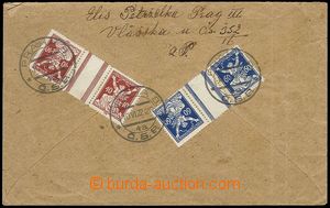 73509 - 1922 dopis zaslaný z Prahy do Vídně, vyfr. zn. Pof.154,15