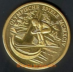 73569 - 1994 SPORT  pozlacená pamětní medaile, Zimní olympijské