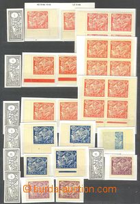 73776 -  Pof.173-75, comp. 14 pcs of stamps, contains Pof.173A/ I., 