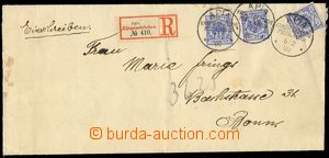 73912 - 1900 SAMOA   heavier Reg letter with Germany used in/at Samo