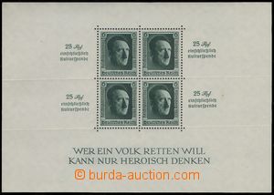 74013 - 1937 Mi.Bl.11, miniature sheet 9. congress side/party, mint 