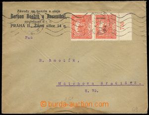 74668 - 1920 Maxa G9, firemní dopis s hlavičkou firmy Gerson Boehm