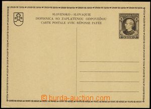 74714 - 1939 CDV5, Hlinka 1,20 Koruna, double for near foreign count