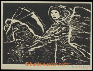 75129 - 1947 SVOLINSKÝ Charles (1896–1986): author's print, 200x1