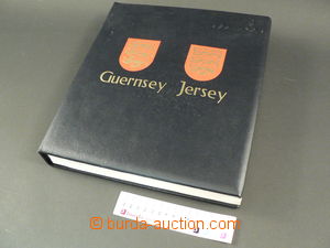 75152 - 1969-91 GUERNSEY, JERSEY   sbírka známek a aršíků na za