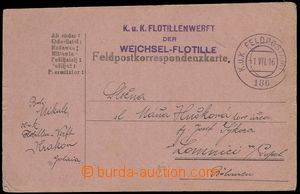 75205 - 1916 K.u.K. FLOTILLENWERFT DER WEICHSEL - FLOTILLE, Flotila 