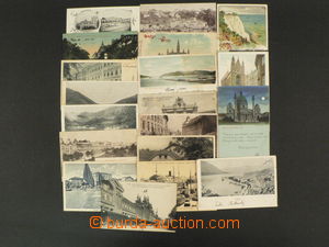 75247 - 1900-45 TOPOGRAPHY / FOREIGN COUNTRIES selection of 20 pcs o