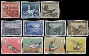 75351 - 1943-57 comp. of stamps Mi.218-221, 249-251, 353-356, nice q