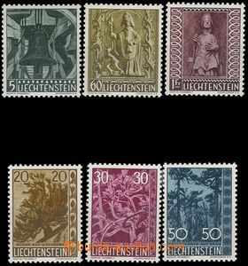 75359 - 1959-60 comp. of stamps Mi.386-388, 399-401, nice quality, c