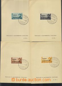 75465 - 1942 selection of colonial stamp. Mi.55-61, 63 with hand-mad