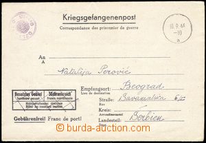 75483 - 1944 OFLAG VI C OSNABRÜCK EVERSHEIDE, folded preprinted let