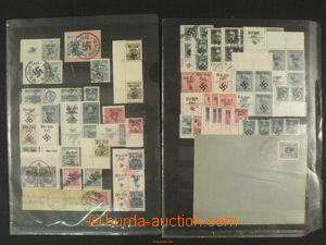 75498 - 1938-39 SUDETENLAND, BOHEMIA-MORAVIA   comp. of stamps with 