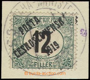 76214 -  Pof.129Px, Postage due stamp 12f, black number, IV. type of