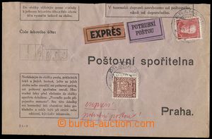 76253 - 1935 POŠTOVNÍ SPOŘITELNA  adresní obálka Poštovní spo
