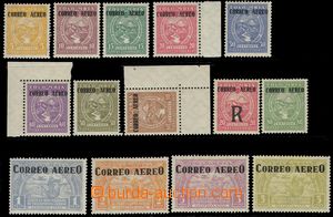 76332 - 1932 COLOMBIA  Mi.305-317, 318,  issue SCADTA for Colombia, 