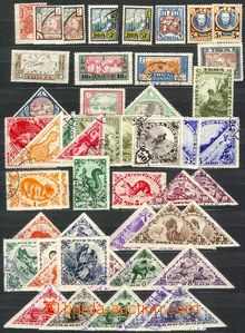 76458 - 1920 collection of ca. 64  pcs stamps, single values, clear 
