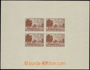 77368 - 1943 Pofis. PrA1a, advertising  miniature sheet for Red Cros