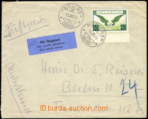 77389 - 1935 Let. dopis vyfr. leteckou zn. Mi.234, krajový kus, DR 