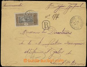 77412 - 1914 Reg letter with Mi.50, CDS PORTO-NOVO/ Dahomey/ 23 Juin