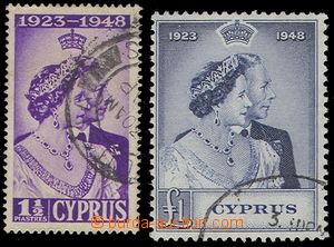 78569 - 1948 Mi.157-158, Silver Jubilee, c.v.. 70€