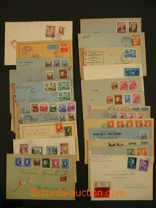 78879 - 1939-45 SLOVAKIA  selection of 26 pcs of entires, chosen fra