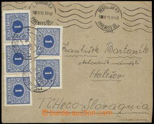 79118 - 1939 ŠPANĚLSKO / INTERBRIGÁDY  dopis odeslaný z Perpigna