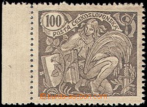 79618 -  PLATE PROOF - copperplate, value 100h in brown color, light