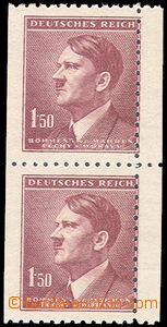 79633 - 1942 Pof.86, Hitler, svislá 2-páska, vpravo posun svislé 