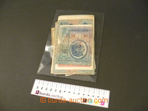 79682 - 1910-1925 NOTAFILIE  zbytková sestava cca 50ks bankovek rů