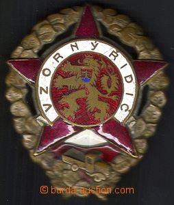 80073 - 1955 CZECHOSLOVAKIA 1945-92  Exemplary driver, badge č.0108