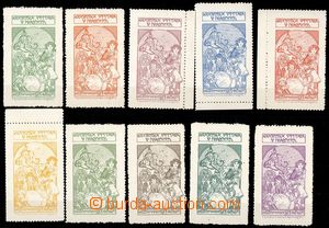 80102 - 1913 MUCHA Alfons (1860–1939), sestava 10ks propagačních