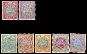 80237 - 1903-17 SG.32, 39, 41, 45, 47, 48, 49, kat. 60£