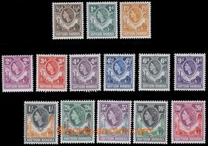 80413 - 1953 NORTHERN RHODESIA  SG.61-74, Fauna, set of 14 pieces, p