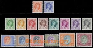 80415 - 1954 RHODESIA AND NYASALAND  SG.1-16, Queen  Elizabeth II, s
