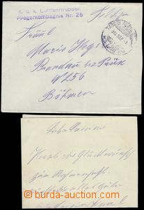 80569 - 1918 AIRCRAFT COMPANY No.25, line violet postmark on envelop