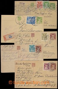 80618 - 1921-26 CDV23 comp. 3 pcs of all uprated by. abroad + CDV24 