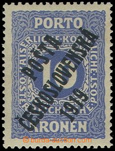81005 -  Pof.82, 10K Postage due stmp, overprint T. II, well centere