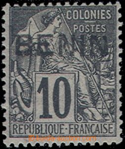 81081 - 1892 Mi.5 overprint, 1x short tooth,  hinged, c.v.. 100€
