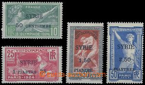 81114 - 1924 Mi.227-230 French olympic stamps with overprint, hinged