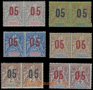 81150 - 1912 Mi.35-38, Allegory - overprint, pairs always with both 