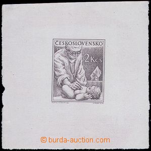 81311 - 1954 Pof.785 PLATE PROOF, print original gravure stamp. Pof.