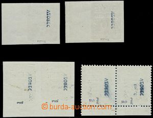 81389 - 1919 Pof.DL1-3vz, Doplatní - ornamenty, hodnoty 5h, 10h a 2
