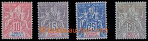 81438 - 1900 Mi.45-48, Allegory, hinged, in front nice, c.v.. 42€