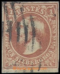 81509 - 1855 Mi.2e, Wilhelm III. 1Sgr hnědočervená, kat. 95€