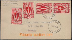 81592 - 1947 letter with Mi.231 4x, CDS KRIBI 28.Sep.47, on reverse 