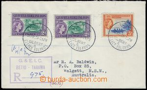 81594 - 1964 R-dopis zaslaný do Austrálie, vyfr. zn. Mi.61 2x, 64,