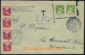 81698 - 1928 commercial letter franked with. already invalidated sta